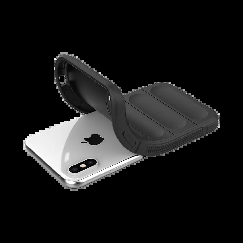 Coque de protection antichoc renforcée iPhone X / XS - PROTECT IX008 Noir - Vue 3