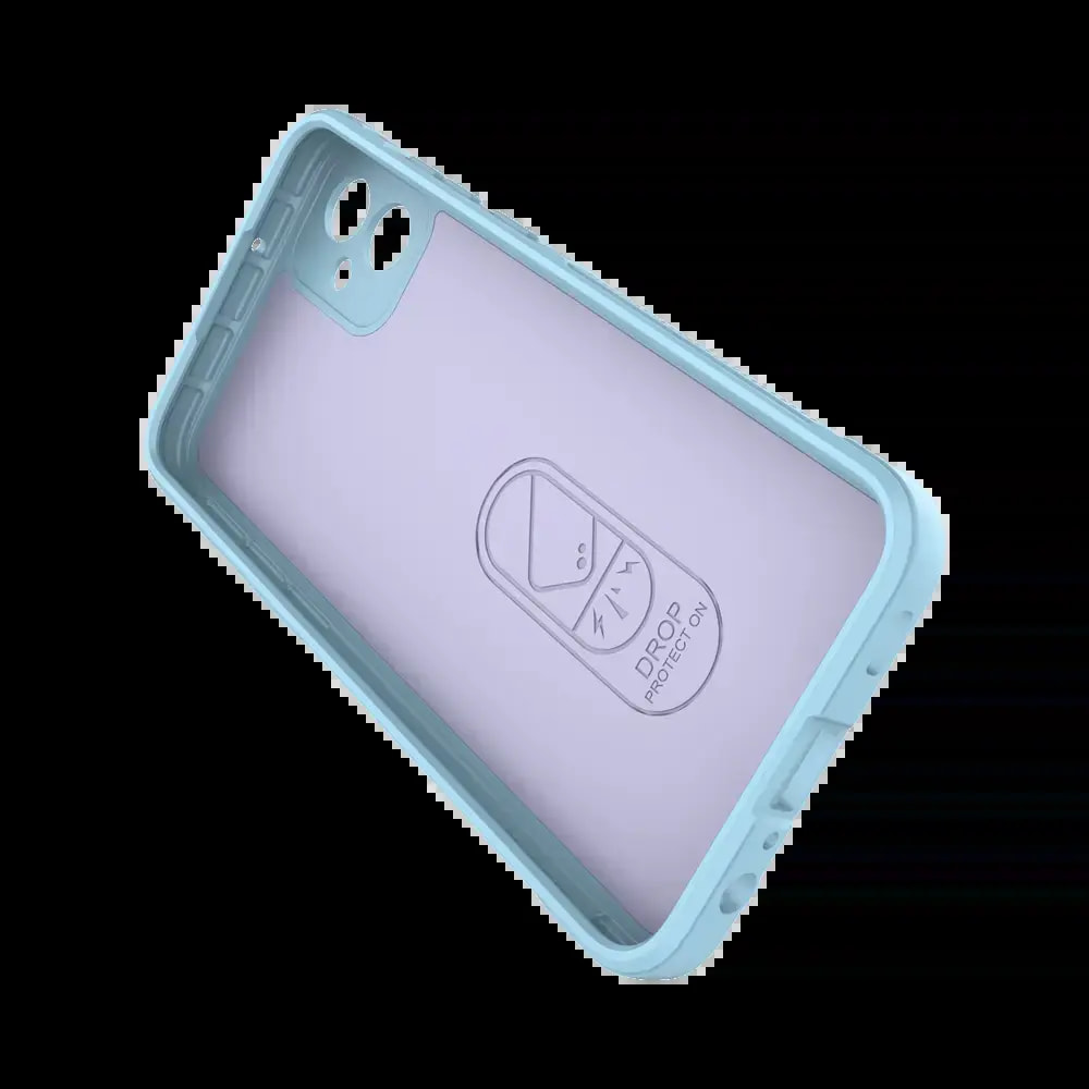Coque de protection antichoc renforcée Samsung Galaxy A04e - PROTECT IX008 Bleu Clair - Vue 4