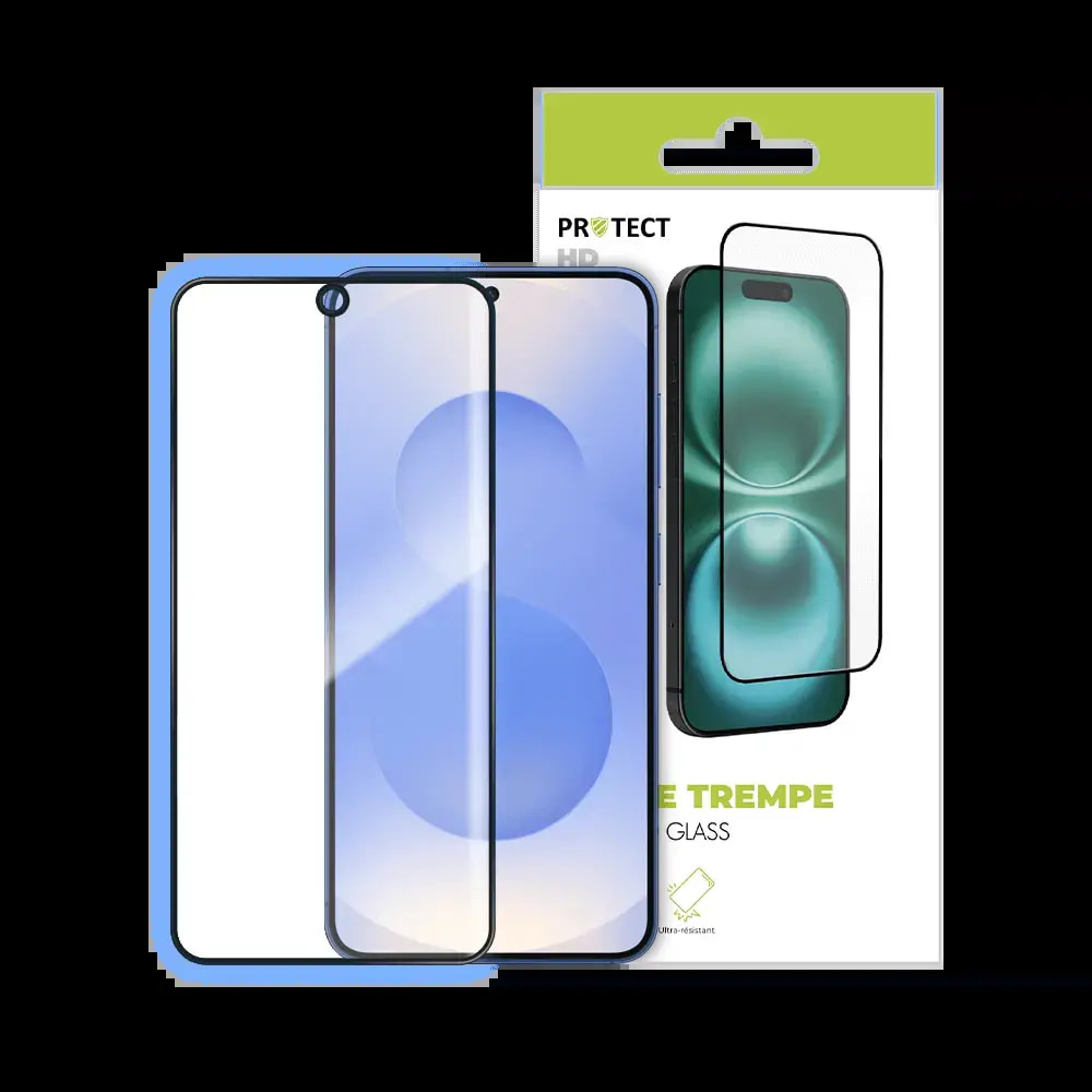 Verre trempé HD Samsung Galaxy S24+ 5G / S25+ protection écran 9H - PROTECT Transparent - Vue 3