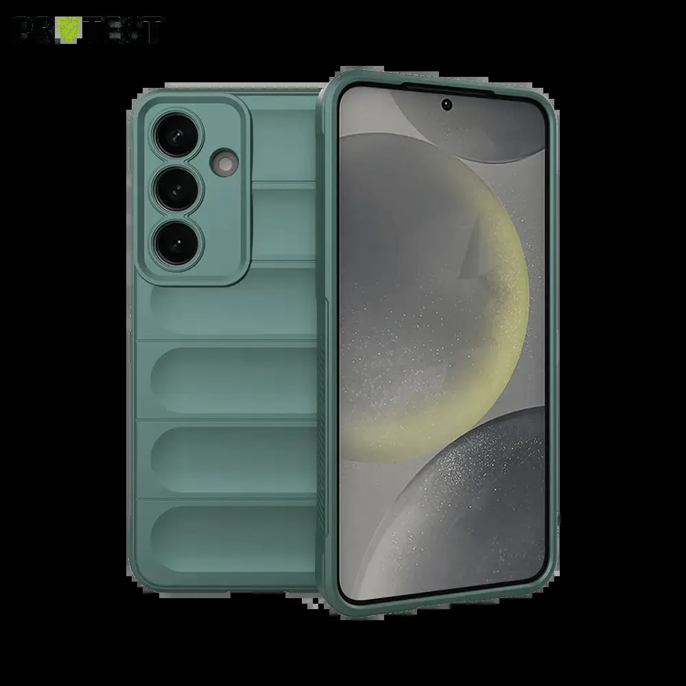 Coque de protection antichoc renforcée – Samsung Galaxy S25+ – PROTECT IX008 Vert Foncé