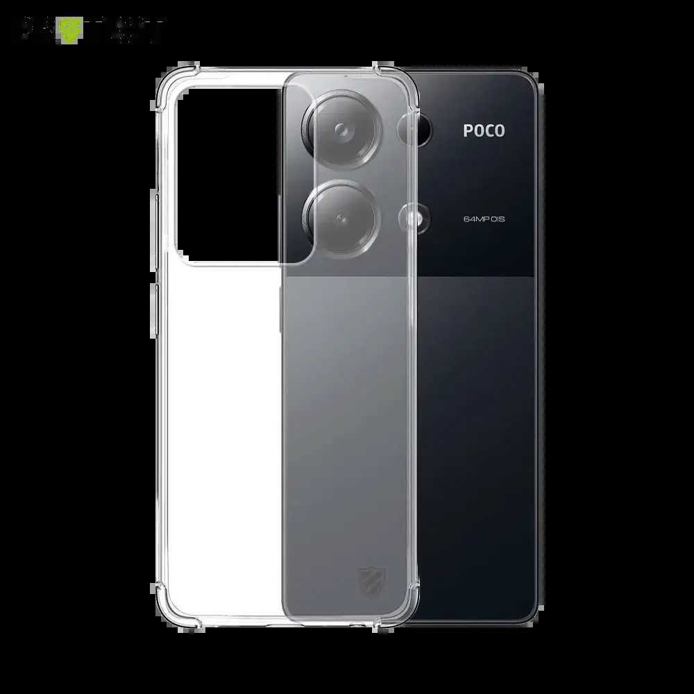 Coque antichoc renforcée transparente Xiaomi Poco M6 Pro 4G - silicone PROTECT