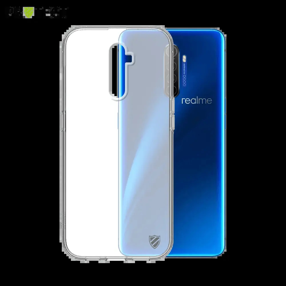 Coque Silicone PROTECT pour Realme X2 Pro Transparent