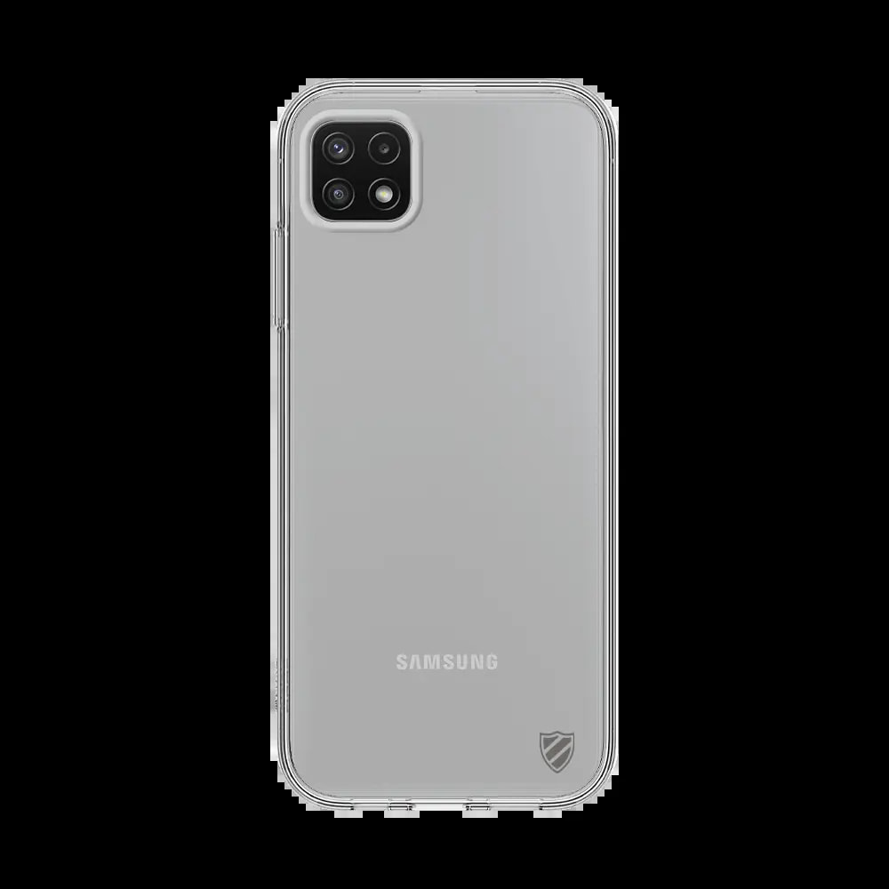 Coque Silicone PROTECT pour Samsung Galaxy A22 5G Transparent - Vue 2