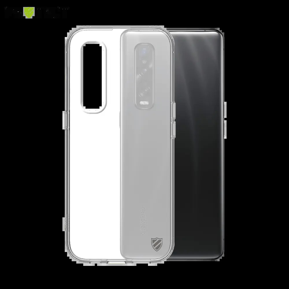 Coque silicone OPPO Find X2 Pro - PROTECT Transparent
