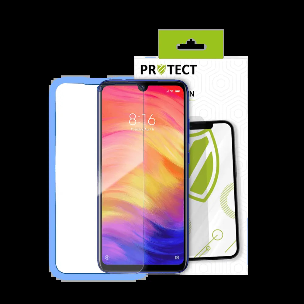 Verre trempé Xiaomi Redmi Note 7 / Redmi Note 7 Pro / Redmi 7 protection écran 9H - PROTECT Transparent - Vue 2