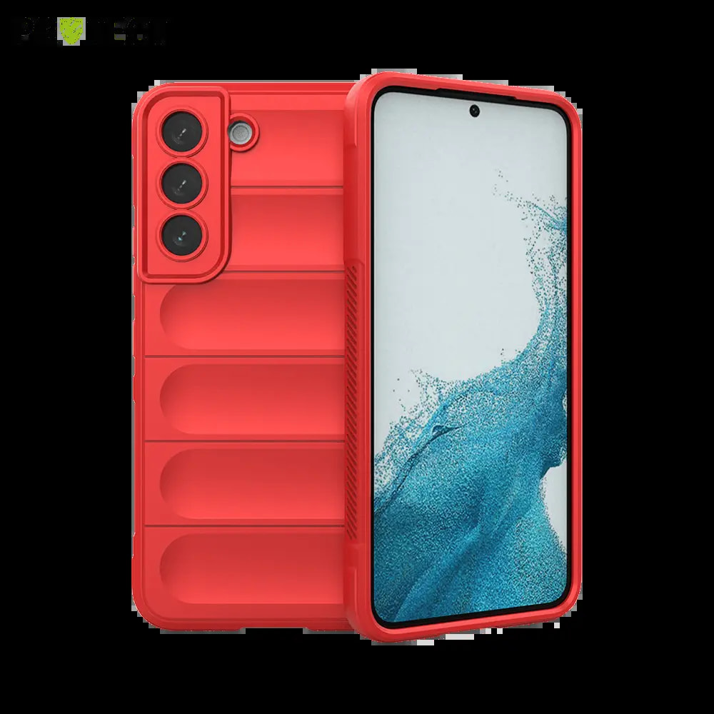 Coque de protection antichoc renforcée Samsung Galaxy S22 - PROTECT IX008 Rouge