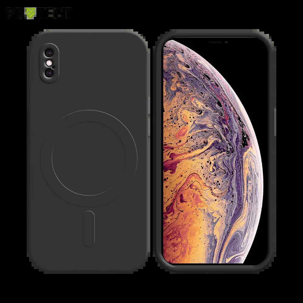 Coque de Protection PROTECT IZ001 pour Apple iPhone X & iPhone XS MagSafe Noir