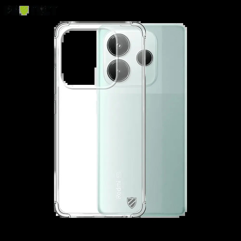 Coque antichoc renforcée transparente Xiaomi Redmi Note 14 5G - silicone PROTECT
