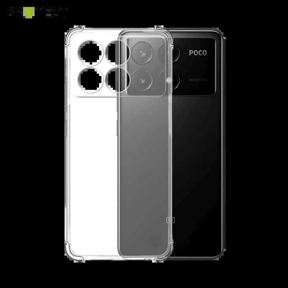 Coque antichoc renforcée transparente Xiaomi Poco X6 Pro 5G - PROTECT
