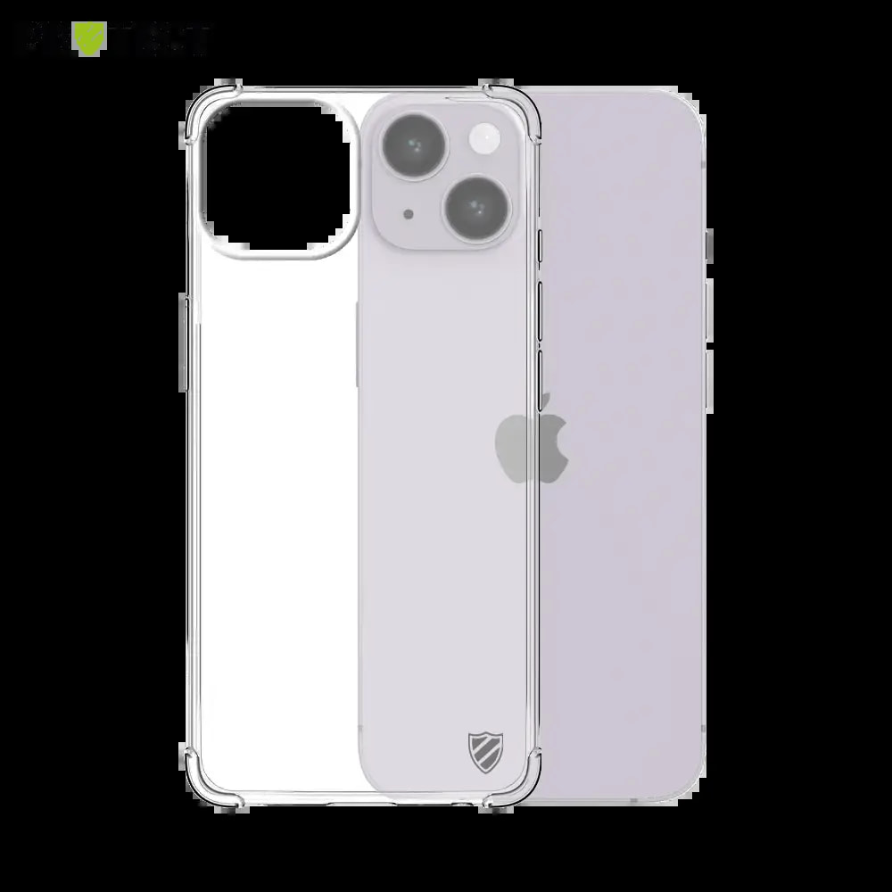 Coque antichoc renforcée iPhone 14 - PROTECT Transparent