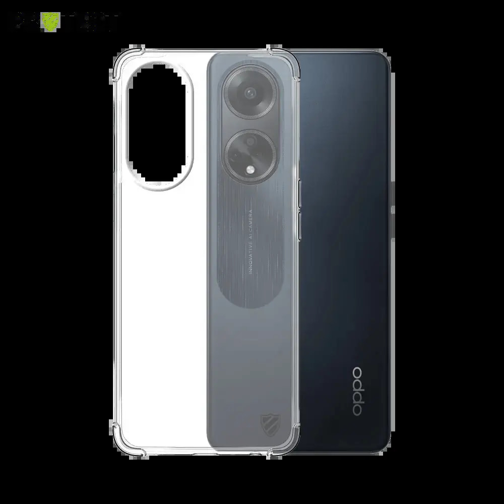 Coque antichoc renforcée transparente OPPO A98 5G - silicone PROTECT