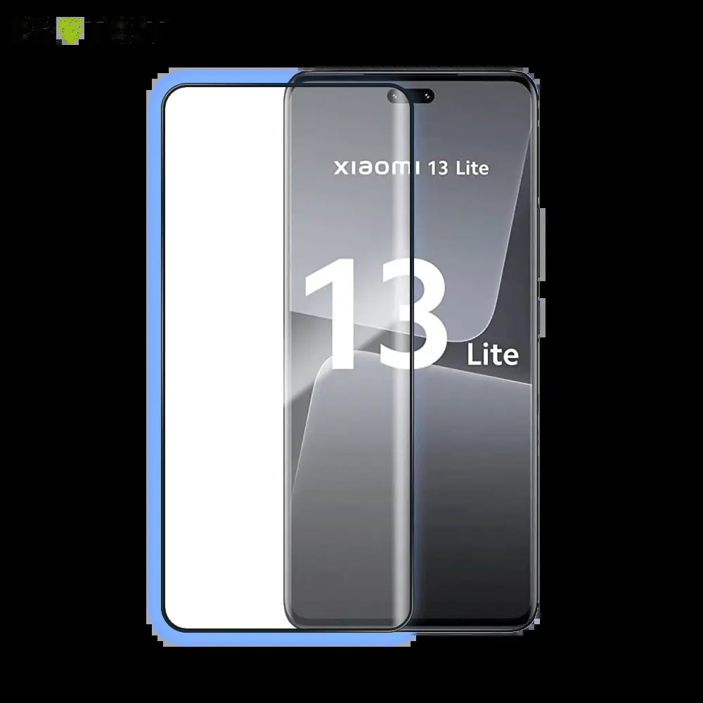 Verre trempé intégral Xiaomi 13 Lite protection écran 9H - PROTECT Noir