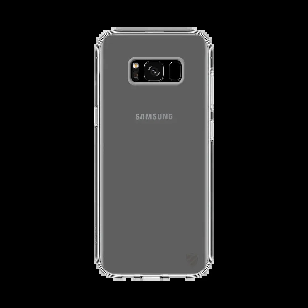 Coque silicone Samsung Galaxy S8 - PROTECT Transparent - Vue 2