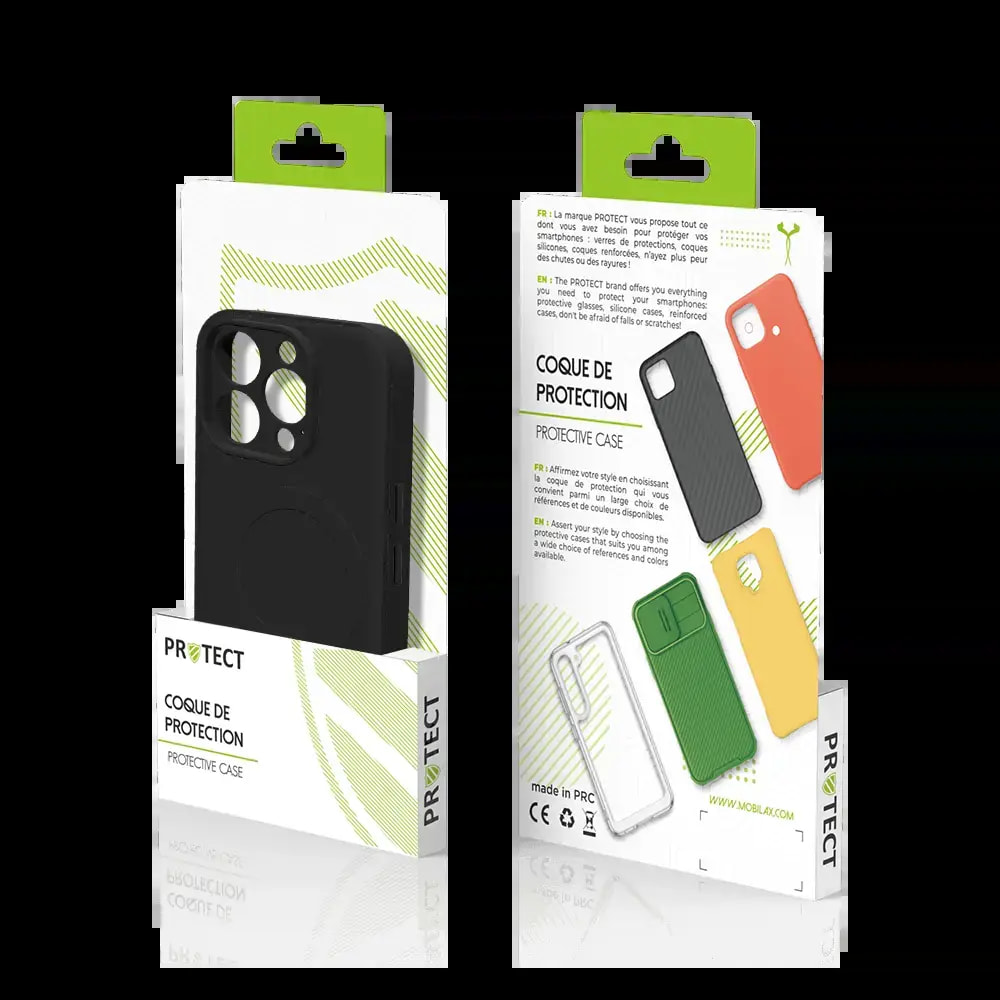 Coque de Protection PROTECT IZ001 pour Apple iPhone 16 Pro MagSafe Noir - Vue 3