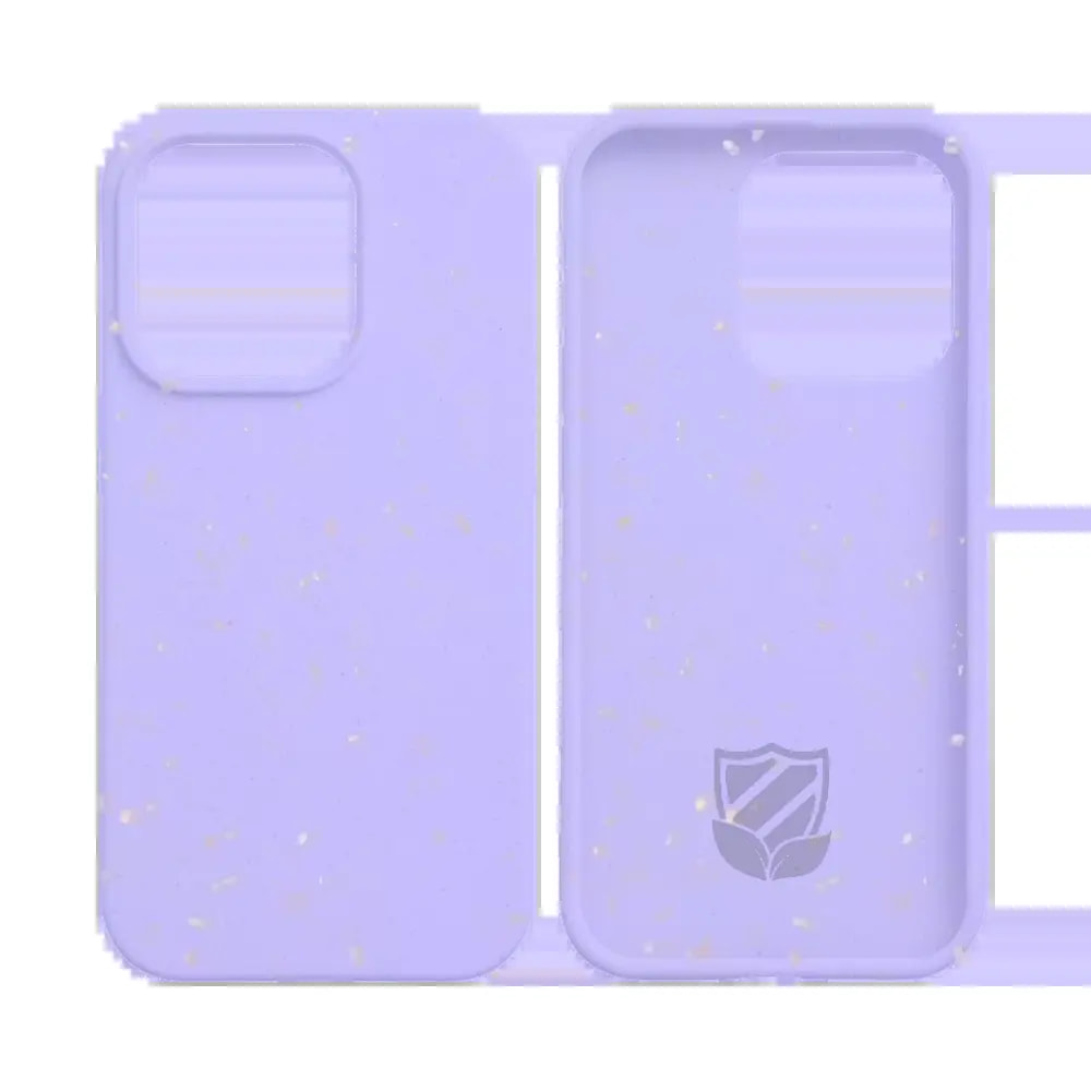 Coque bio iPhone 14 Pro - PROTECT Violet Clair - Vue 2