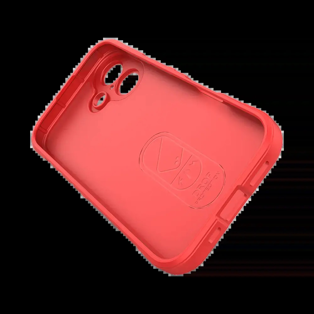 Coque de protection iPhone 16 antichoc renforcée - PROTECT IX008 Rouge - Vue 5
