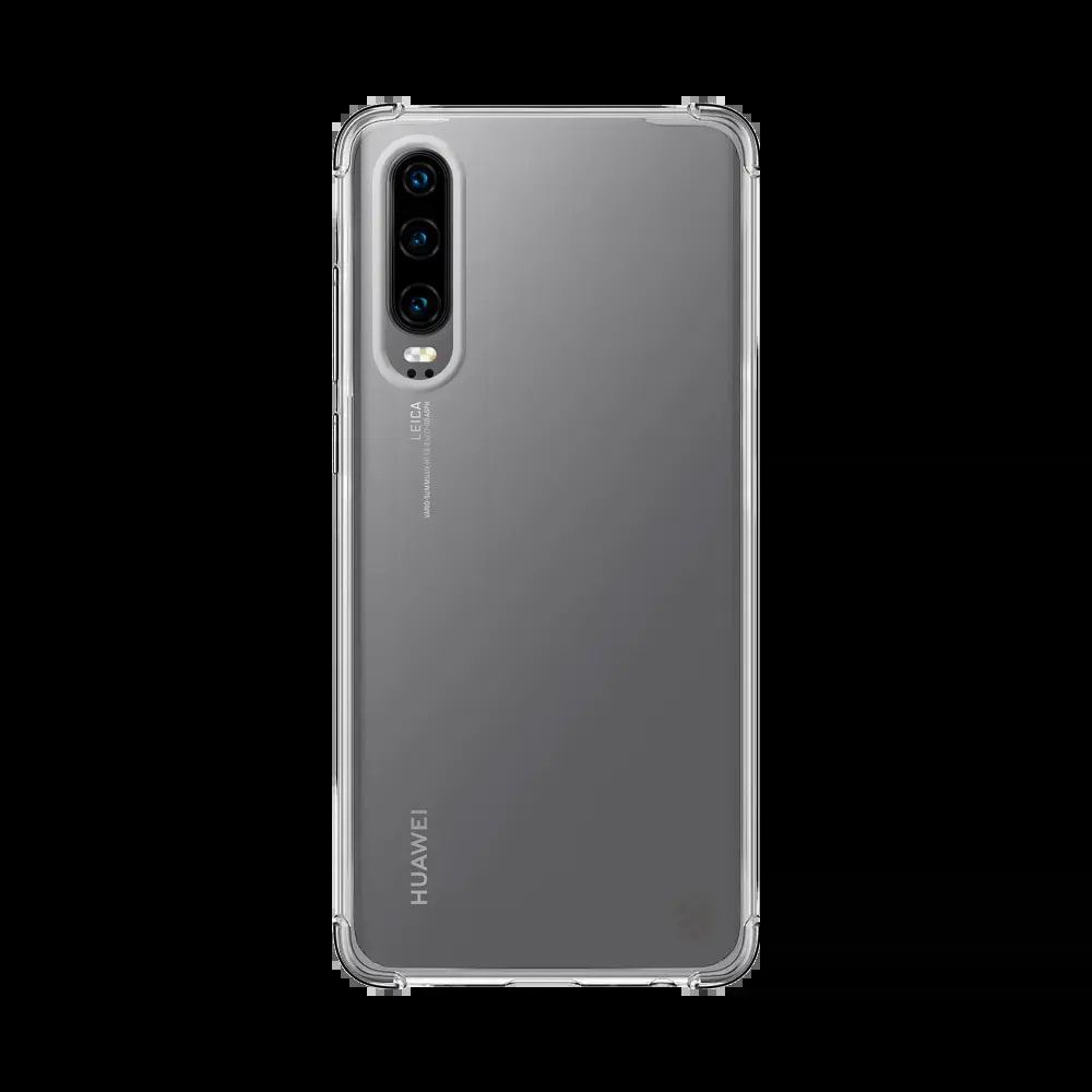 Coque antichoc renforcée transparente Huawei P30 - silicone PROTECT - Vue 2