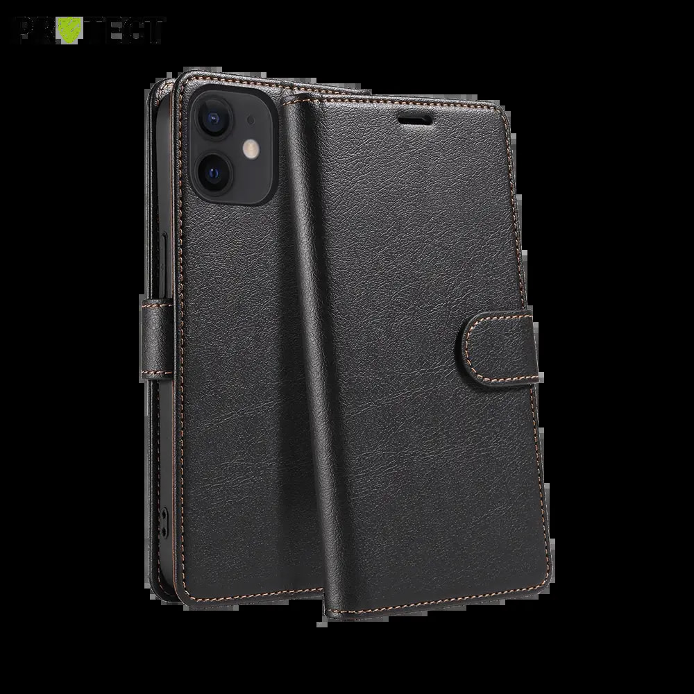 Housse folio anti-RFID iPhone 12 mini – PROTECT IP011 Noir