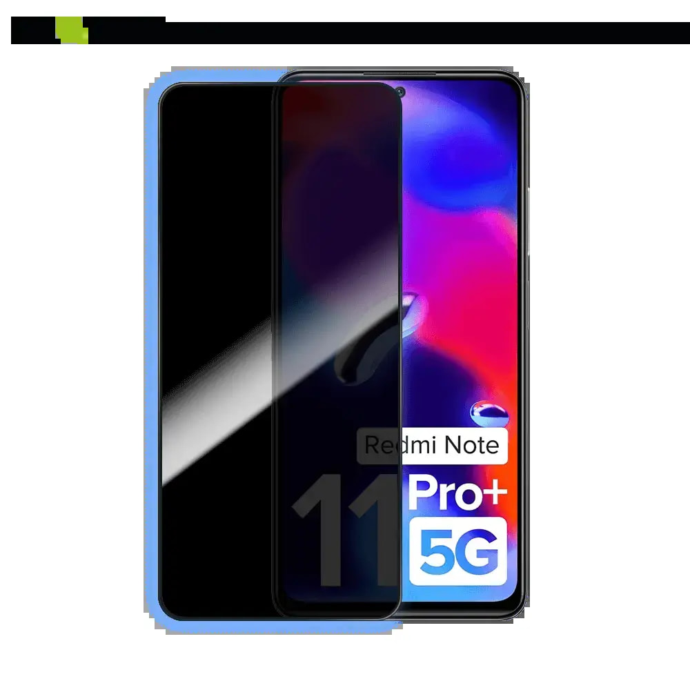 Verre trempé anti-espions Xiaomi Redmi Note 11 Pro+ 5G protection écran 9H - PROTECT Transparent