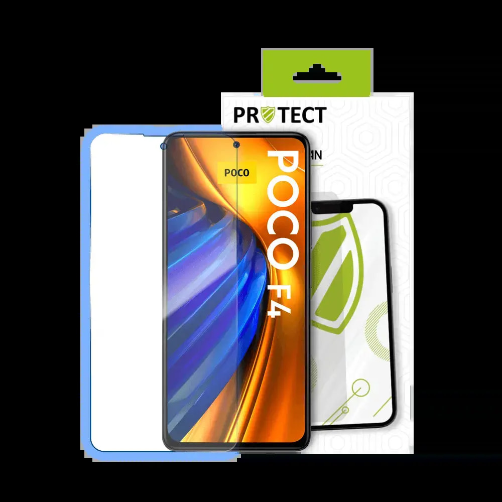 Verre trempé Xiaomi Poco F4 5G 2022 protection écran 9H - PROTECT Transparent - Vue 2