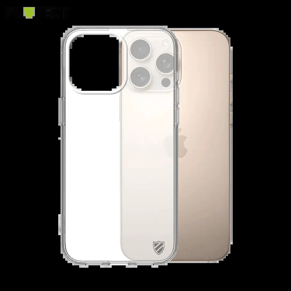 Coque silicone iPhone 16 Pro PROTECT - Transparent