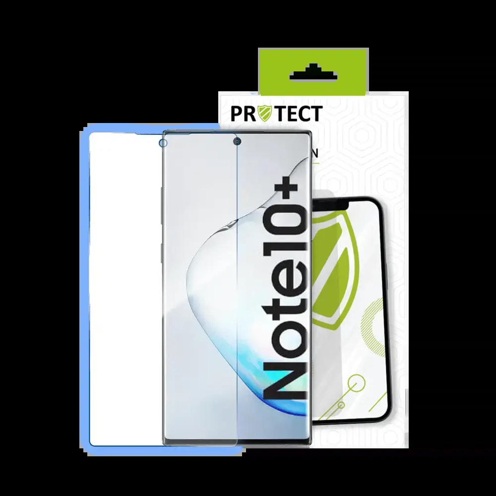 Verre trempé Samsung Galaxy Note 10+ protection écran 9H - PROTECT Transparent - Vue 2