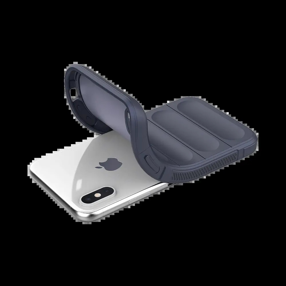 Coque de protection antichoc renforcée iPhone XS Max - PROTECT IX008 Saphir - Vue 3