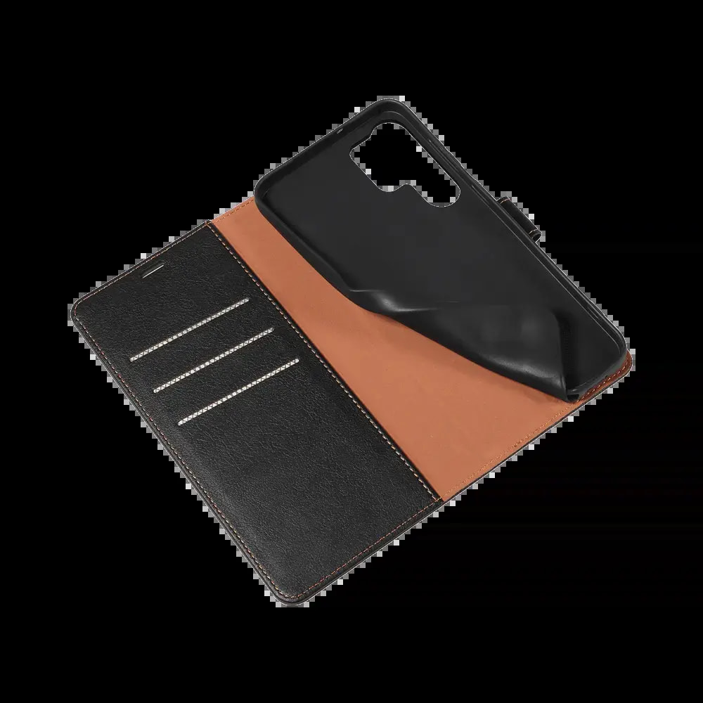 Housse folio anti-RFID Samsung Galaxy S24 Ultra – PROTECT IP011 Noir - Vue 4
