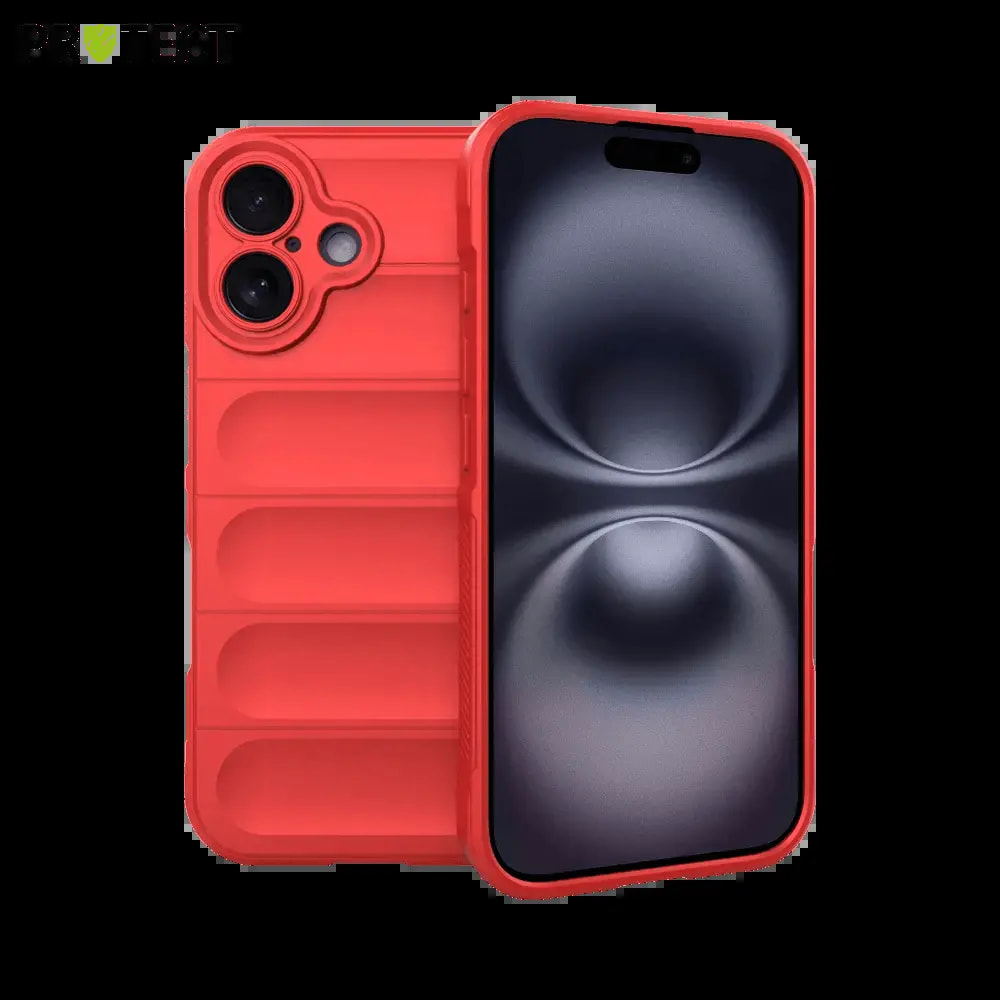 Coque de protection iPhone 16 Plus antichoc renforcée - PROTECT IX008 Rouge