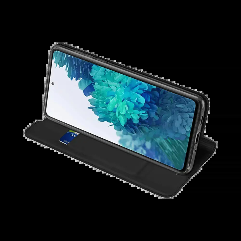 Housse folio Samsung Galaxy S20 FE porte-carte – Dux Ducis Skin Pro Bleu - Vue 4