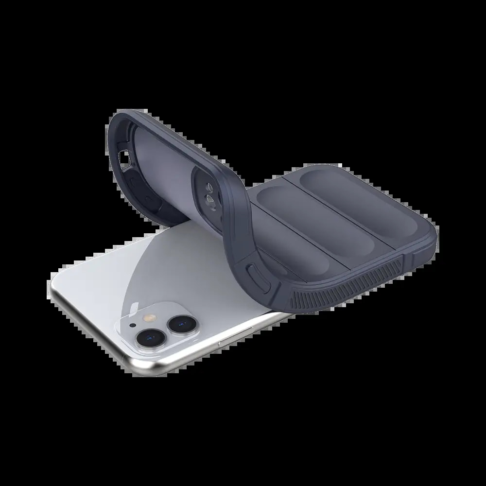 Coque de protection antichoc renforcée iPhone 12 - PROTECT IX008 Saphir - Vue 3