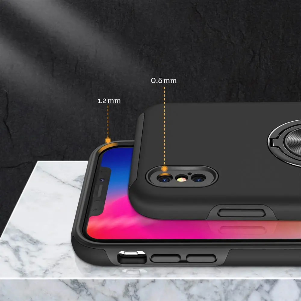 Coque de Protection PROTECT IE013 pour Apple iPhone XS Max Noir - Vue 6