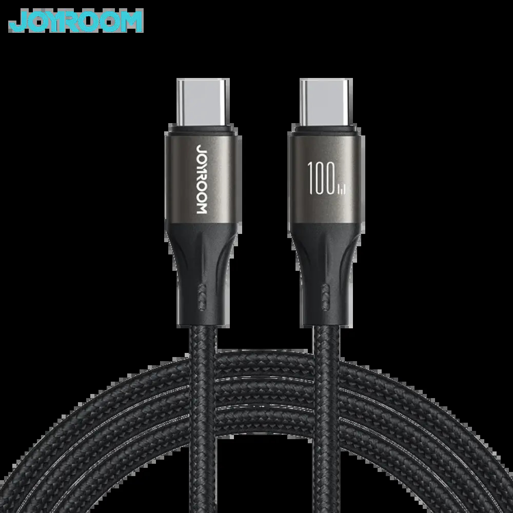 Câble Data USB-C vers USB-C JOYROOM Light-Speed Series 100W (1.2m) Noir