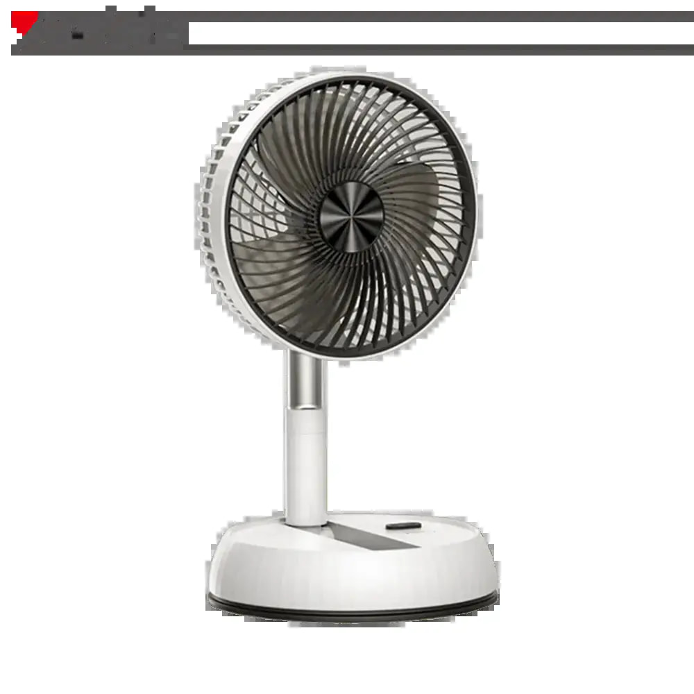 Ventilateur sur Pied Yesido Pliable et Ajustable (avec Télécommande) Blanc