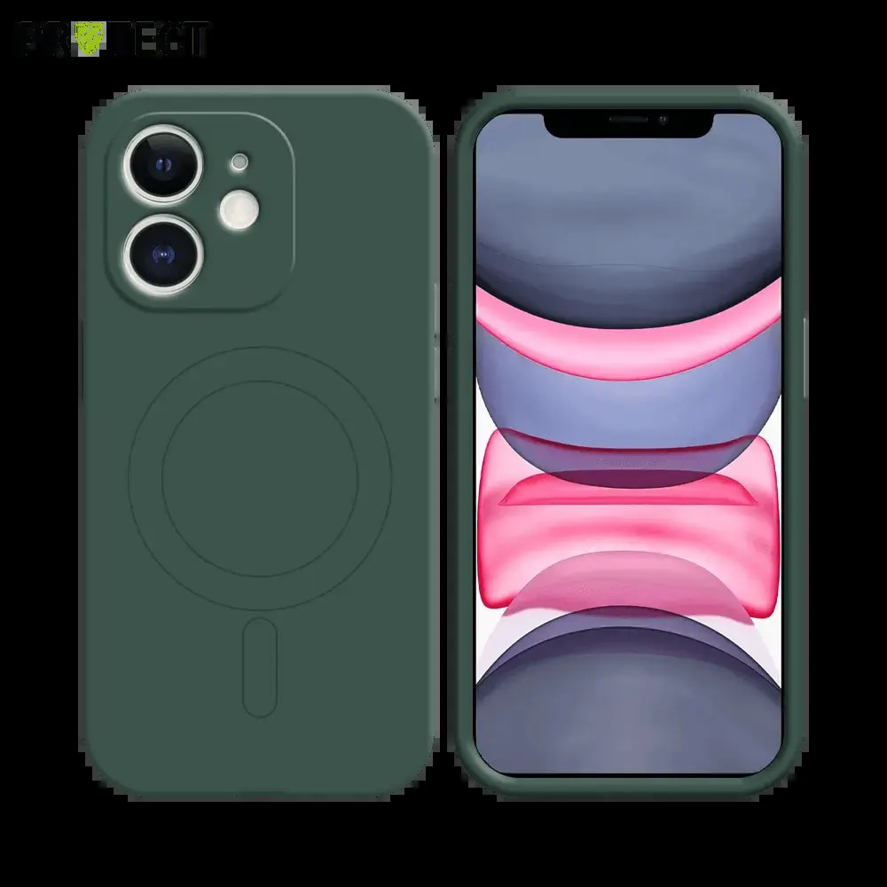 Coque de Protection PROTECT IZ001 pour Apple iPhone 11 MagSafe Vert Foncé