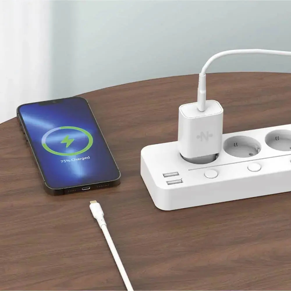 Chargeur secteur USB-C 20W PPS – CONNECT MC-CBC20W Blanc - Vue 2