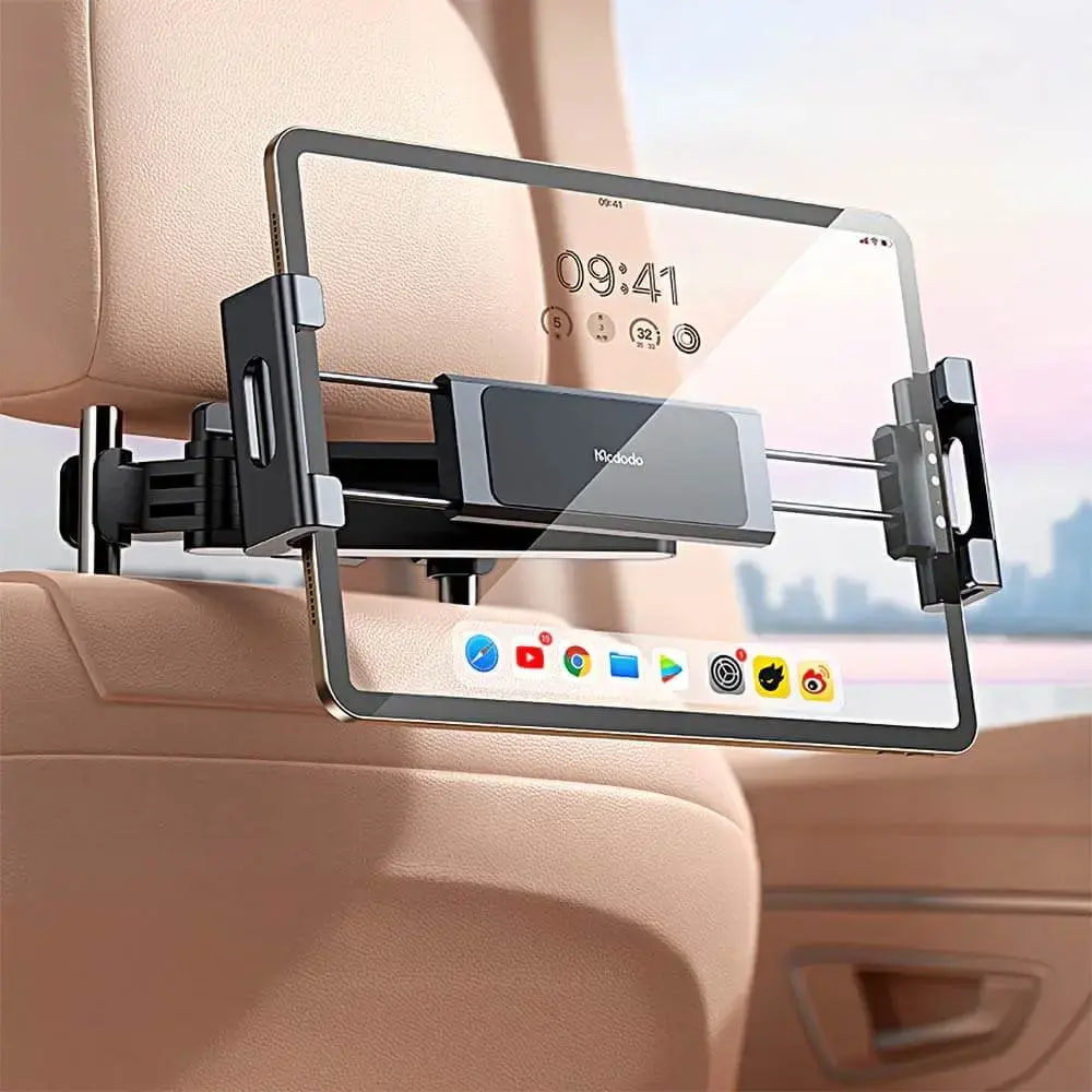 Support smartphone et tablette pour appui-tête - Mcdodo CM-4320 Noir - Vue 4
