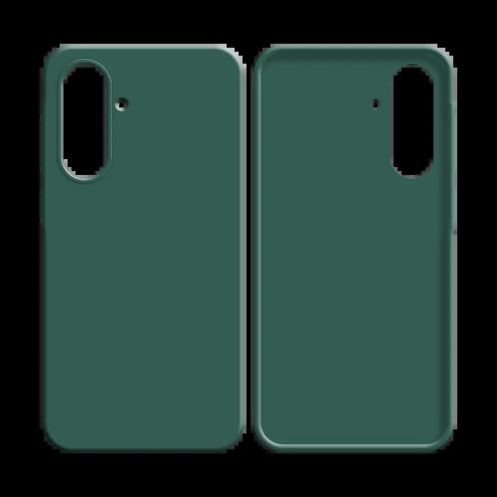 Coque silicone Samsung Galaxy A36 5G / A56 5G - Vert Foncé - Vue 2