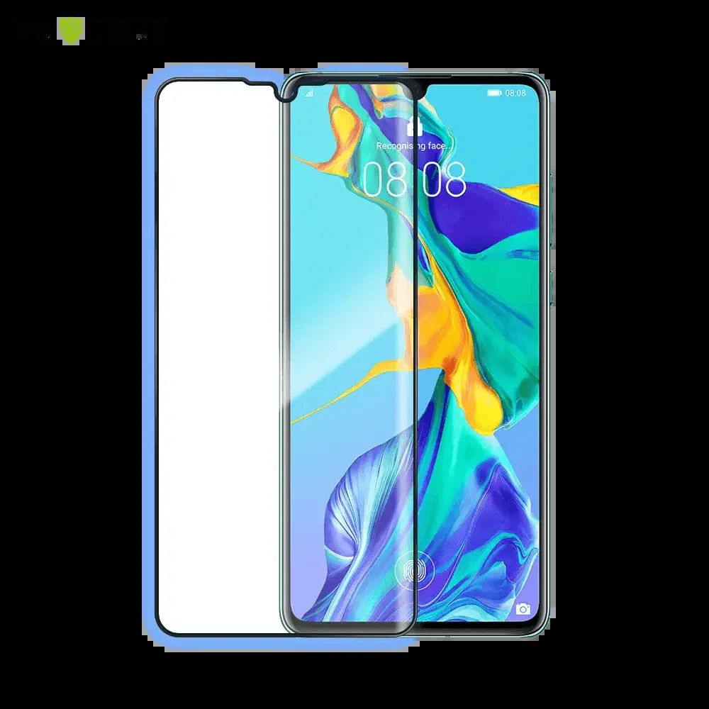 Verre trempé intégral Huawei P30 protection écran 9H - PROTECT Noir