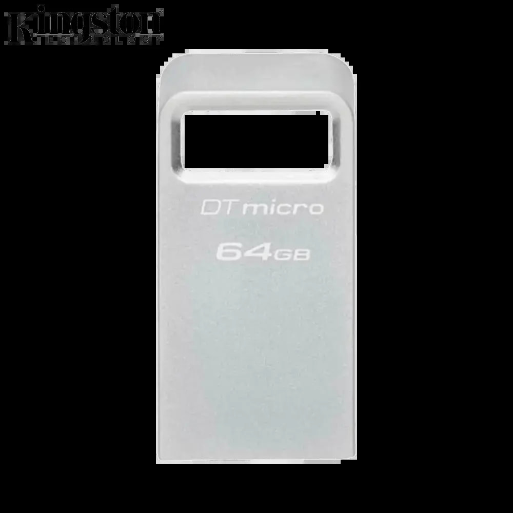 Clé USB 64Go 3.2 Kingston DataTraveler Micro DTMC3G2 Métal 
