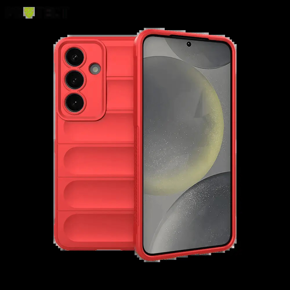 Coque de protection antichoc renforcée Samsung Galaxy S25+ - PROTECT IX008 Rouge
