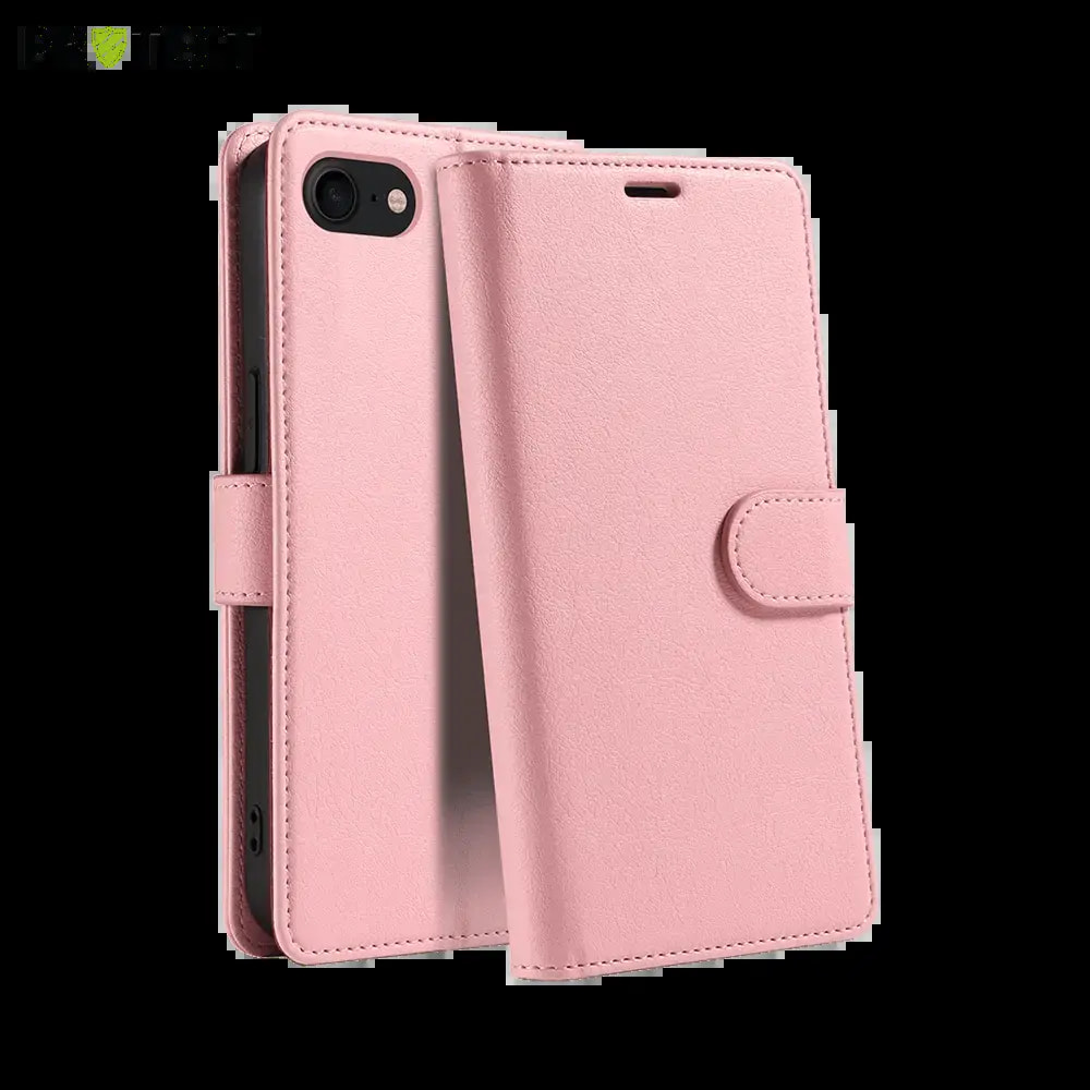 Housse folio anti-RFID iPhone 7 / 8 / SE – PROTECT IP011 Rose