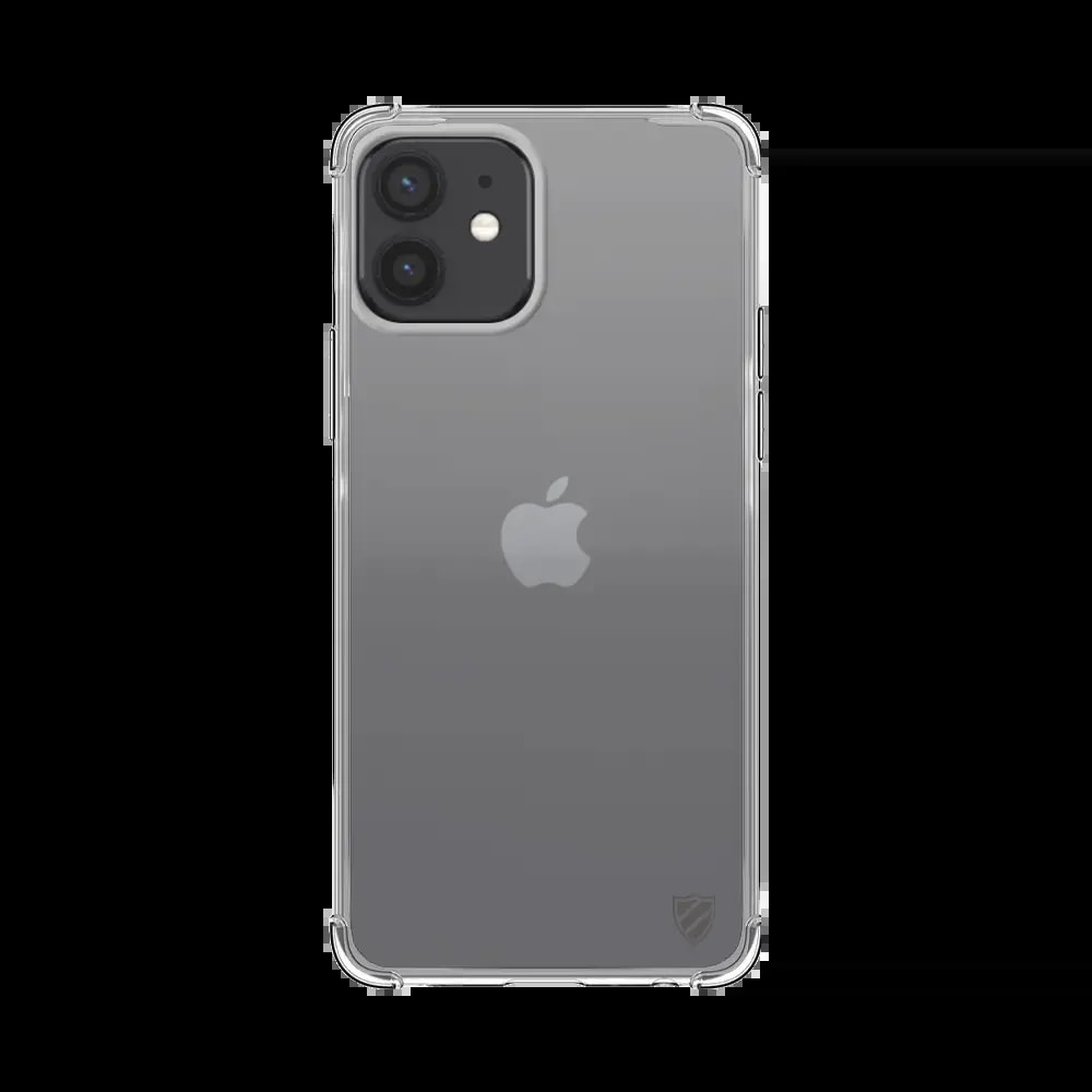 Coque antichoc renforcée transparente iPhone 12 / 12 Pro - silicone PROTECT - Vue 2