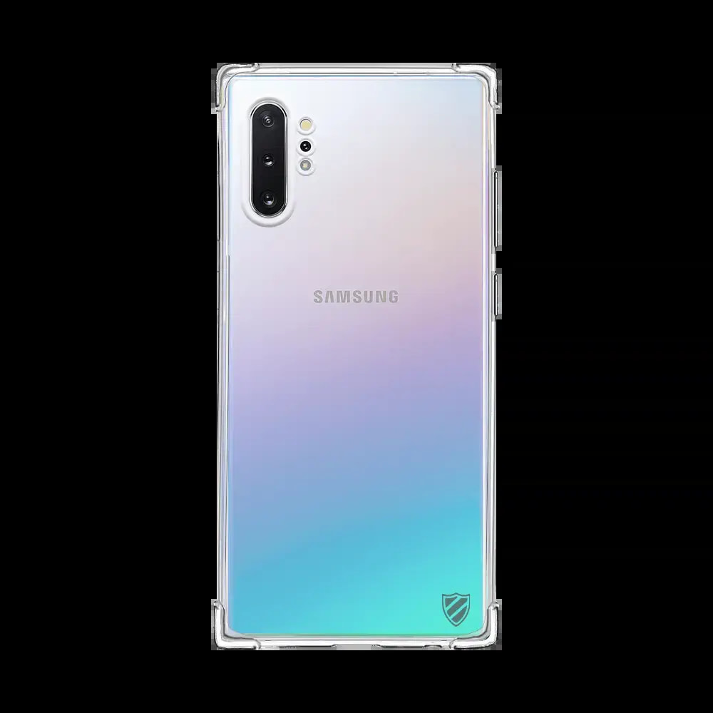 Coque antichoc renforcée transparente Samsung Galaxy Note 10 Plus - silicone PROTECT - Vue 2
