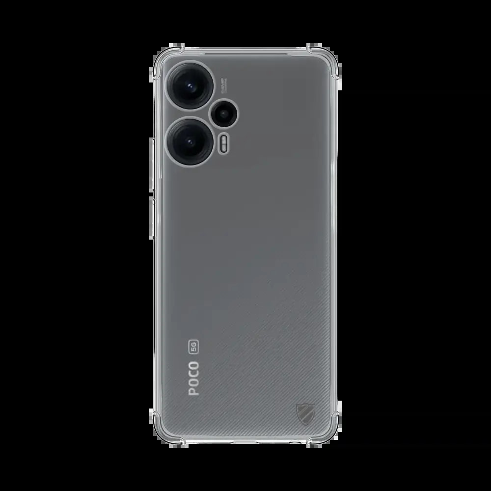 Coque antichoc renforcée transparente Xiaomi Poco F5 5G - silicone PROTECT - Vue 2