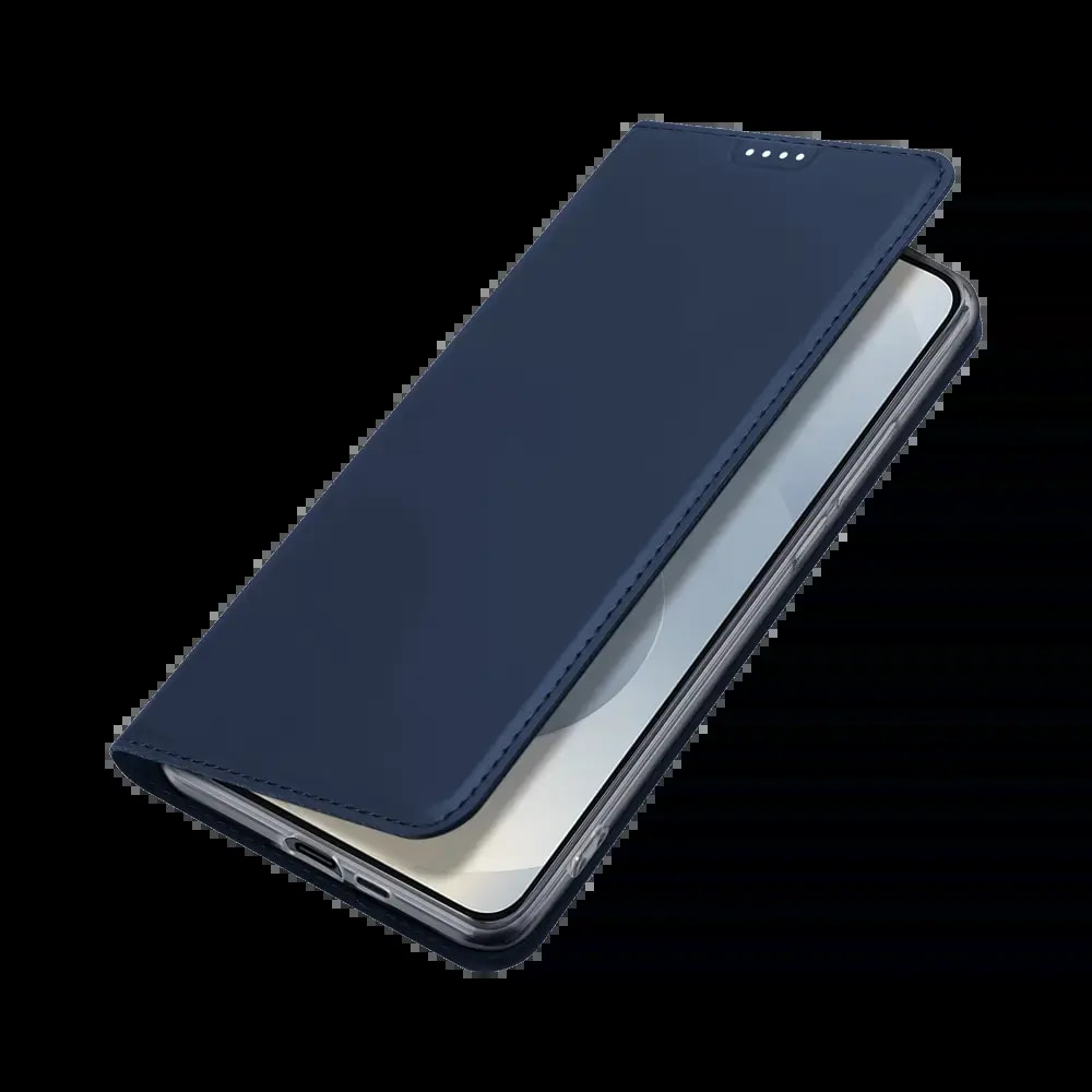 Housse folio Samsung Galaxy S25 Edge porte-carte – Dux Ducis Skin Pro Noir - Vue 3