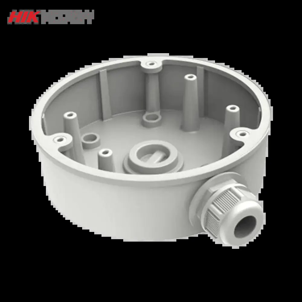Boite de Jonction pour Caméra de Surveillance Turret Hikvision Blanc