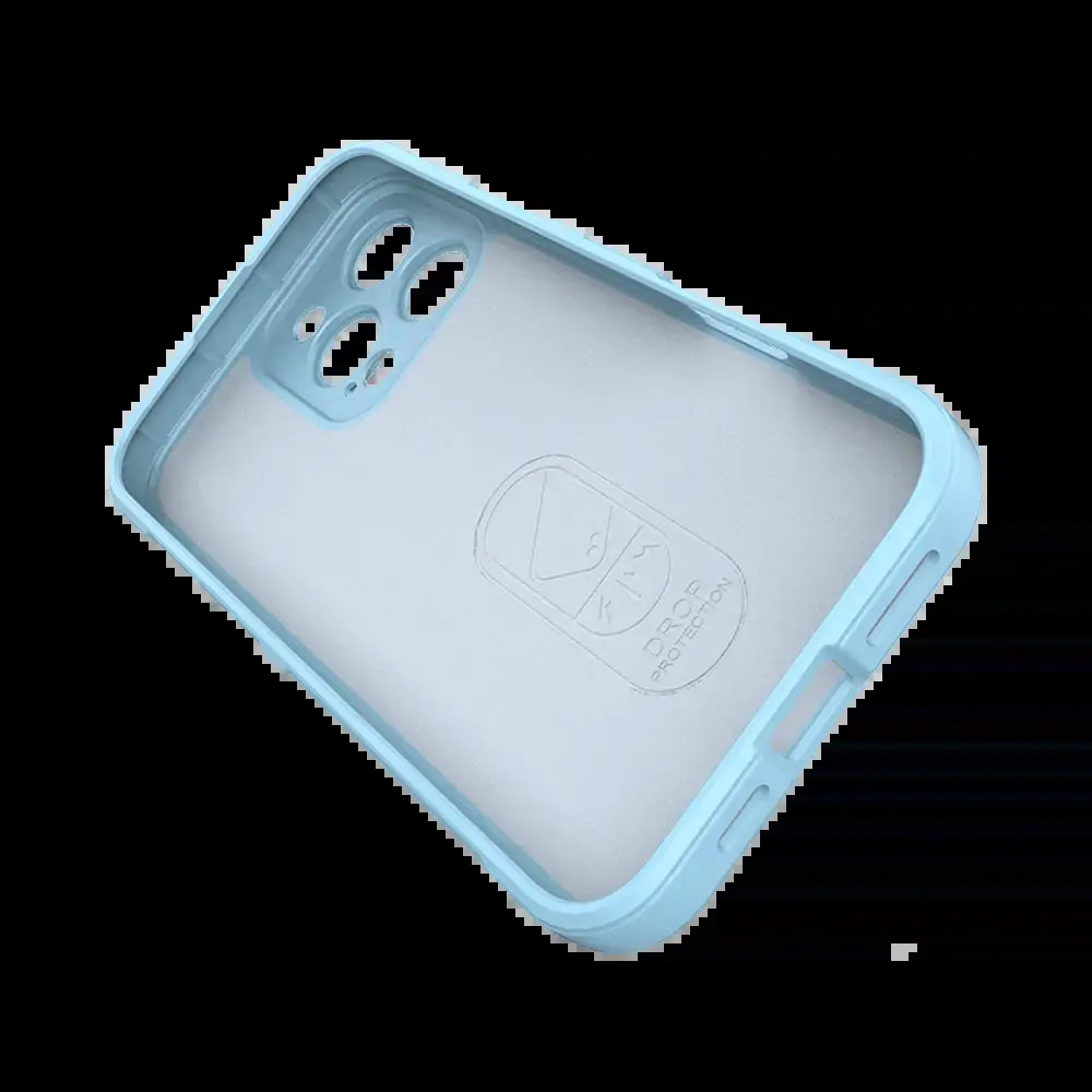 Coque de protection antichoc renforcée iPhone 16 Pro Max - PROTECT IX008 Bleu Clair - Vue 4