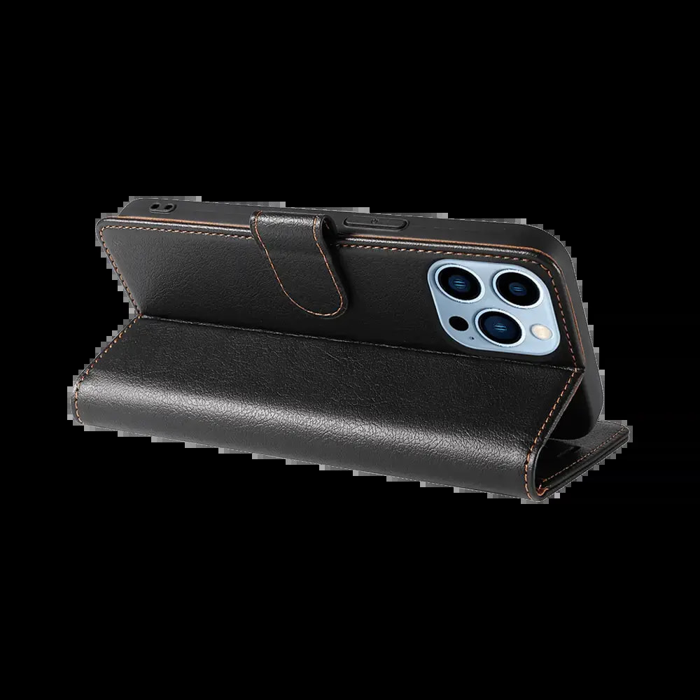 Housse folio anti-RFID iPhone 11 Pro Max – PROTECT IP011 Noir - Vue 2
