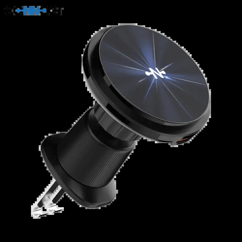 Support Smartphone Chargeur à Induction pour Voiture CONNECT 15W Noir